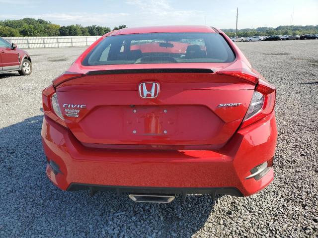 2HGFC2F8XMH509073 - 2021 HONDA CIVIC SPORT წითელი ფოტო 6
