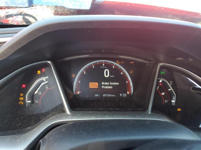 2HGFC2F8XMH509073 - 2021 HONDA CIVIC SPORT წითელი ფოტო 9