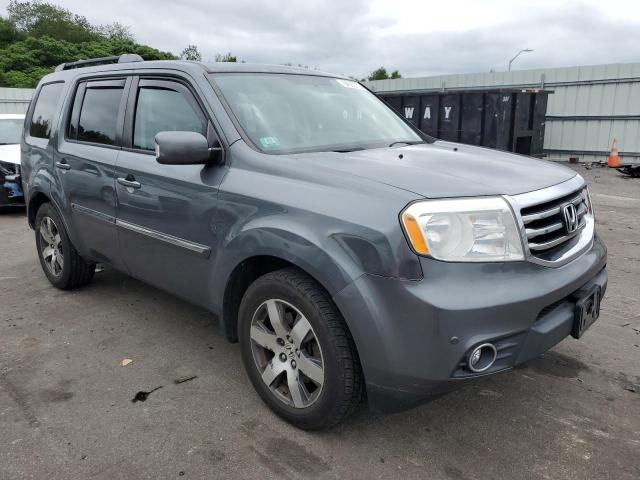 5FNYF4H95DB013765 - 2013 HONDA PILOT TOURING GRAY photo 4