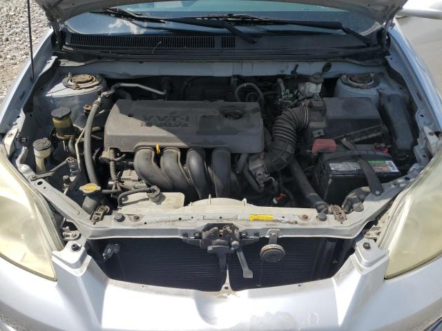 2T1KR32E25C494075 - 2005 TOYOTA COROLLA MA XR SILVER photo 11