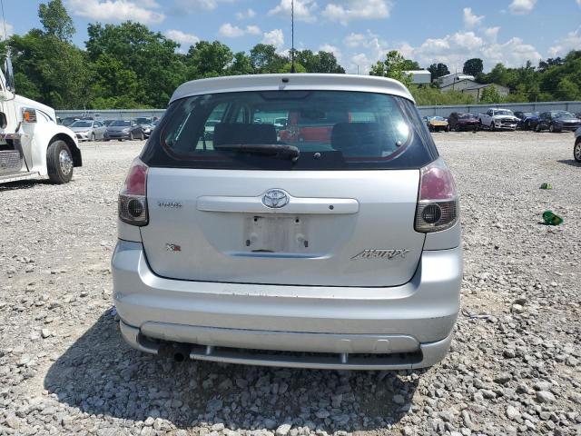 2T1KR32E25C494075 - 2005 TOYOTA COROLLA MA XR SILVER photo 6