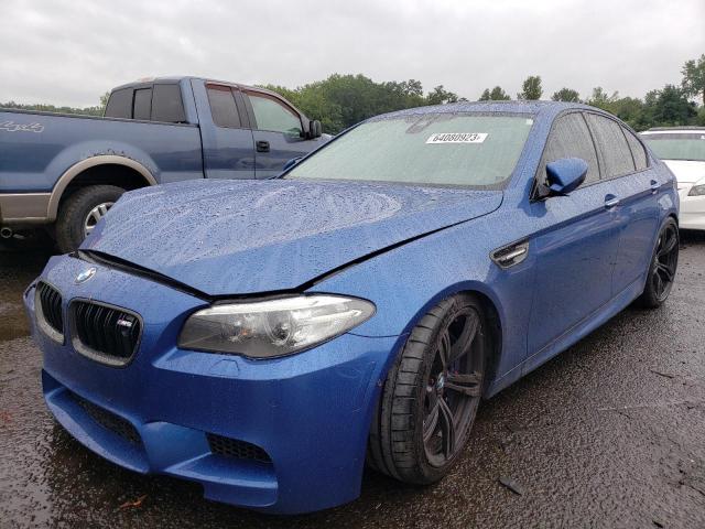 WBSFV9C54ED097168 - 2014 BMW M5 BLUE photo 1