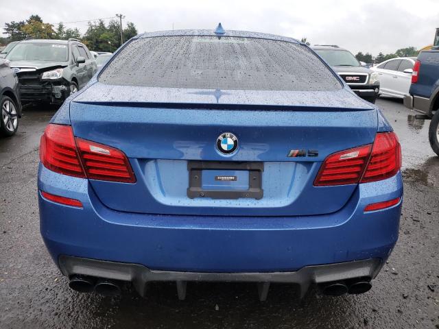 WBSFV9C54ED097168 - 2014 BMW M5 BLUE photo 6