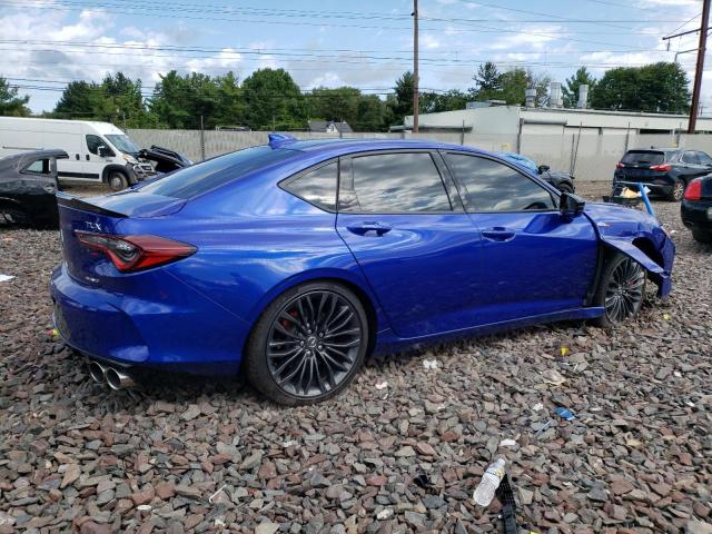 19UUB7F01PA000977 - 2023 ACURA TLX TYPE S PMC EDITION BLUE photo 3