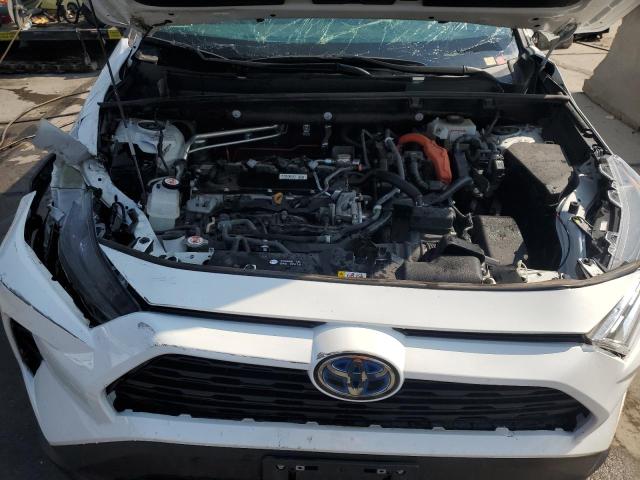 2T3R6RFV5MW012692 - 2021 TOYOTA RAV4 XLE WHITE photo 12