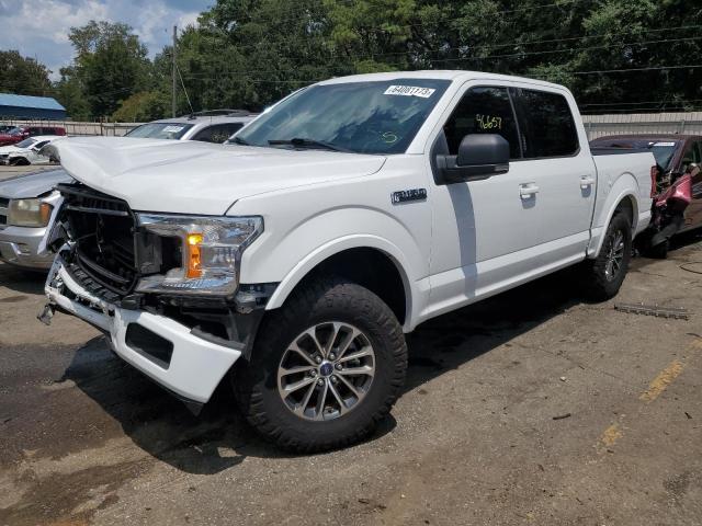 1FTEW1CP6JFA57143 - 2018 FORD F150 SUPERCREW SILVER photo 1