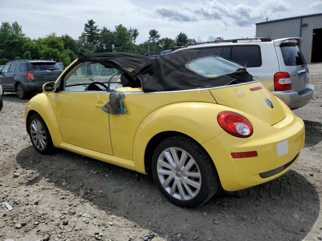 3VWRG31Y88M407059 - 2008 VOLKSWAGEN NEW BEETLE CONVERTIBLE SE YELLOW photo 2