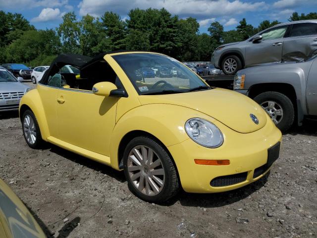 3VWRG31Y88M407059 - 2008 VOLKSWAGEN NEW BEETLE CONVERTIBLE SE YELLOW photo 4