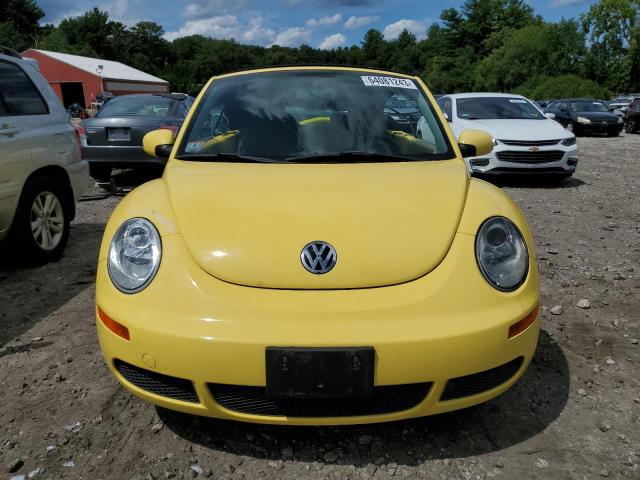 3VWRG31Y88M407059 - 2008 VOLKSWAGEN NEW BEETLE CONVERTIBLE SE YELLOW photo 5