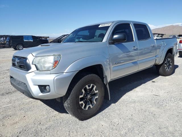 3TMKU4HN3DM036739 - 2013 TOYOTA TACOMA DOUBLE CAB PRERUNNER LONG BED SILVER photo 1