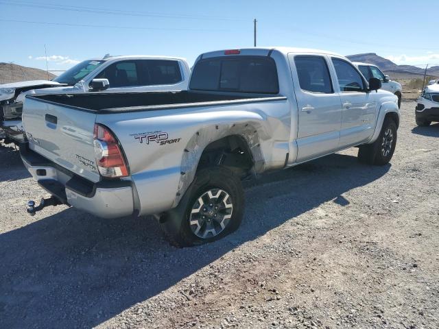 3TMKU4HN3DM036739 - 2013 TOYOTA TACOMA DOUBLE CAB PRERUNNER LONG BED SILVER photo 3