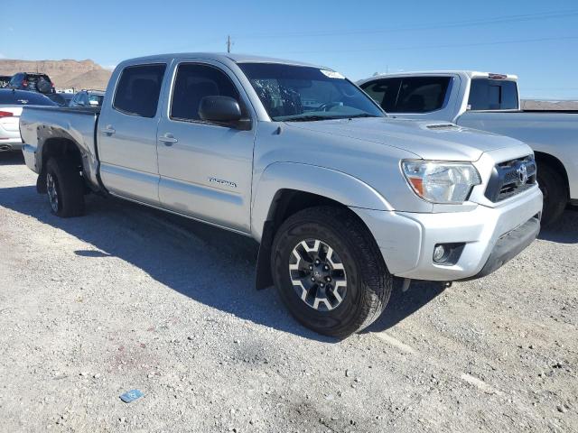 3TMKU4HN3DM036739 - 2013 TOYOTA TACOMA DOUBLE CAB PRERUNNER LONG BED SILVER photo 4