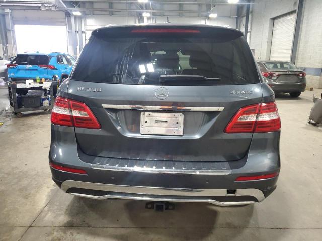 4JGDA5HB5EA404197 - 2014 MERCEDES-BENZ ML 350 4MATIC CHARCOAL photo 6