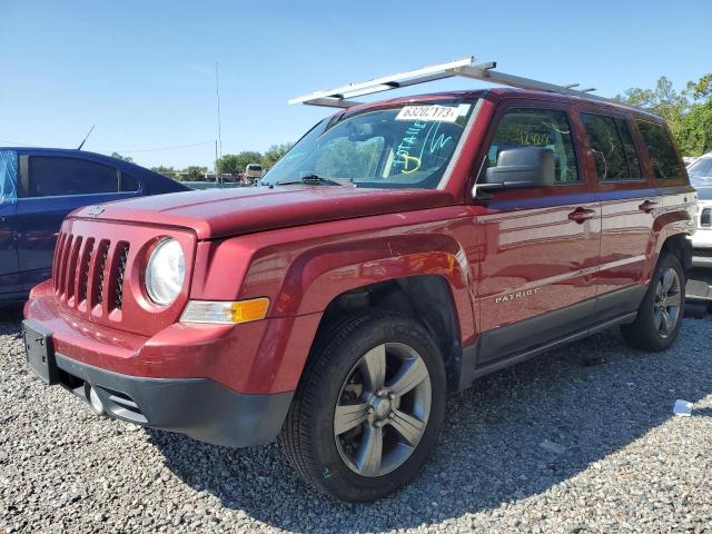 1C4NJRFB7FD366734 - 2015 JEEP PATRIOT LATITUDE BURGUNDY photo 1