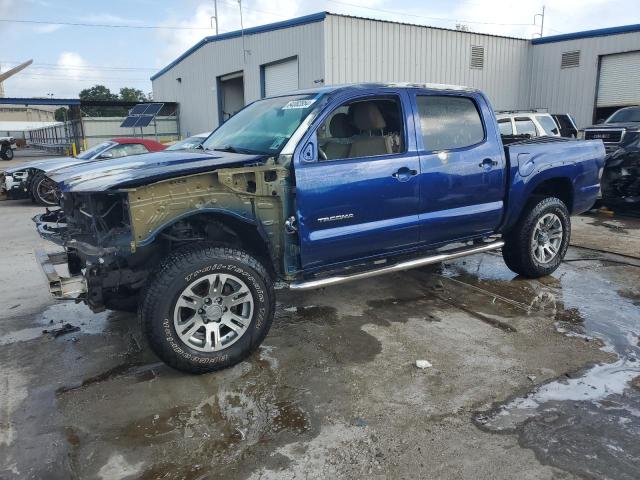 5TFJU4GN8FX076647 - 2015 TOYOTA TACOMA DOUBLE CAB PRERUNNER BLUE photo 1