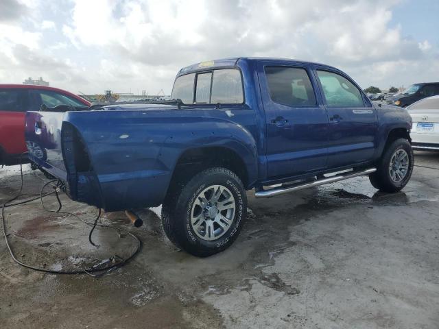 5TFJU4GN8FX076647 - 2015 TOYOTA TACOMA DOUBLE CAB PRERUNNER BLUE photo 3