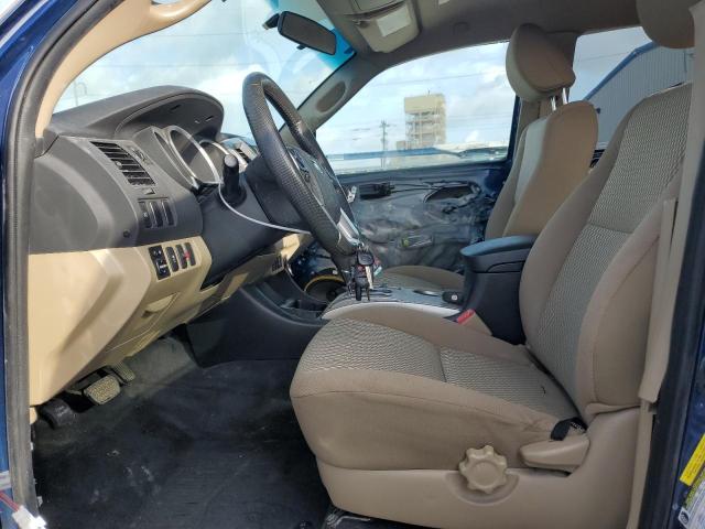 5TFJU4GN8FX076647 - 2015 TOYOTA TACOMA DOUBLE CAB PRERUNNER BLUE photo 7