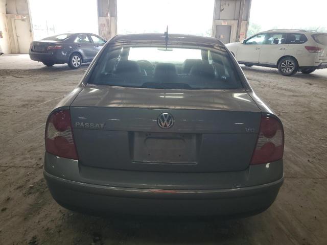 WVWRH63B22P244906 - 2002 VOLKSWAGEN PASSAT GLX GRAY photo 6