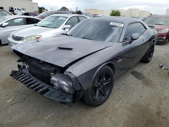 2C3CDZFJ8GH358995 - 2016 DODGE CHALLENGER R/T SCAT PACK GRAY photo 1