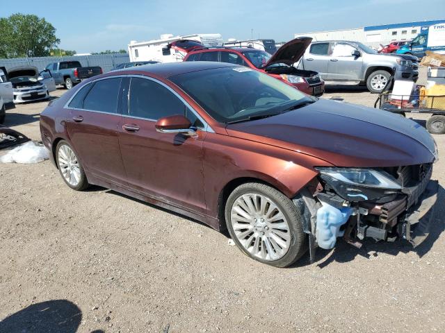 3LN6L2JK6FR607599 - 2015 LINCOLN MKZ BURGUNDY photo 4
