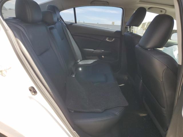 19XFB2F94EE245971 - 2014 HONDA CIVIC EXL WHITE photo 10