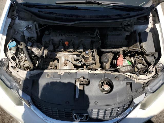 19XFB2F94EE245971 - 2014 HONDA CIVIC EXL WHITE photo 11