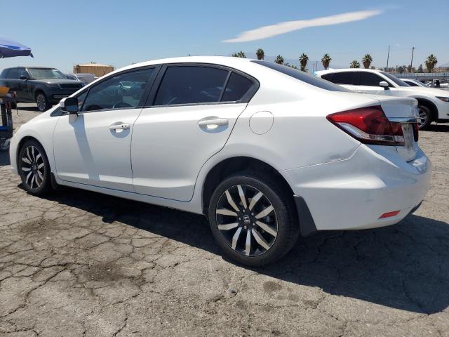 19XFB2F94EE245971 - 2014 HONDA CIVIC EXL WHITE photo 2