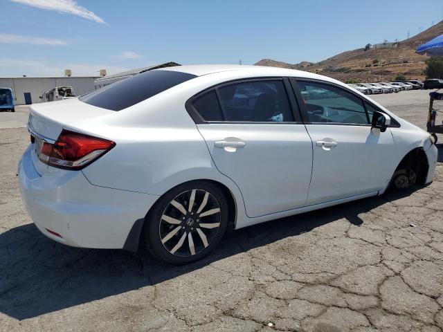19XFB2F94EE245971 - 2014 HONDA CIVIC EXL WHITE photo 3