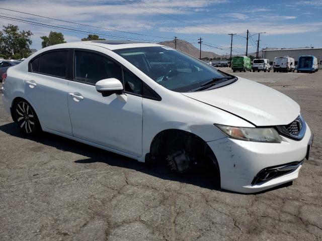 19XFB2F94EE245971 - 2014 HONDA CIVIC EXL WHITE photo 4