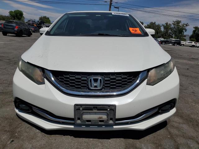 19XFB2F94EE245971 - 2014 HONDA CIVIC EXL WHITE photo 5