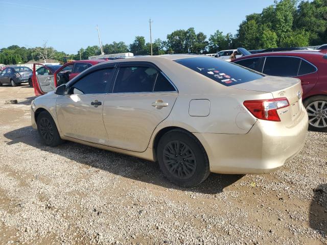 4T1BF1FK8CU605396 - 2012 TOYOTA CAMRY BASE GOLD photo 2