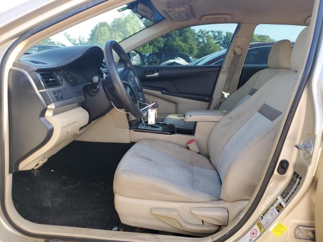 4T1BF1FK8CU605396 - 2012 TOYOTA CAMRY BASE GOLD photo 7