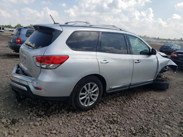 5N1AR2MM7FC618566 - 2015 NISSAN PATHFINDER S فضي صورة 3