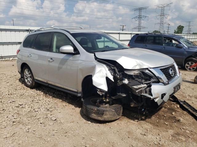 5N1AR2MM7FC618566 - 2015 NISSAN PATHFINDER S فضي صورة 4