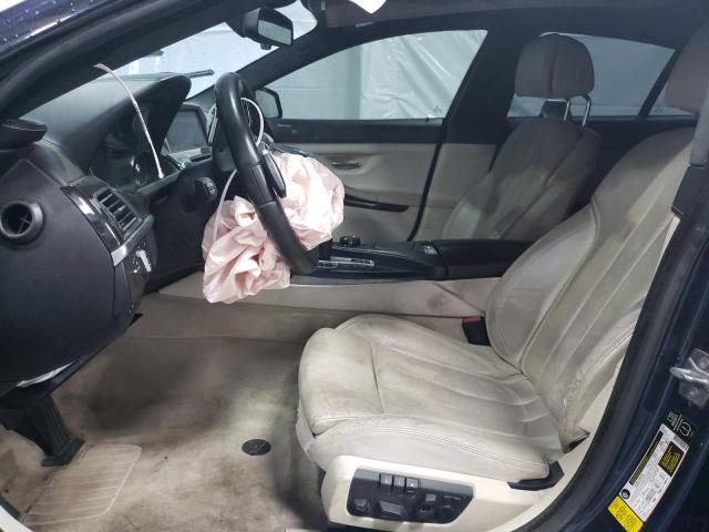 WBA6B2C51FD799146 - 2015 BMW 650 I GRAN COUPE BLUE photo 7