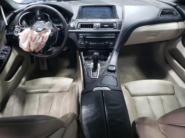 WBA6B2C51FD799146 - 2015 BMW 650 I GRAN COUPE BLUE photo 8