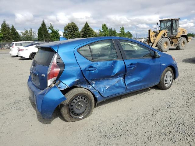 JTDKDTB31F1586085 - 2015 TOYOTA PRIUS C 蓝色 照片 3