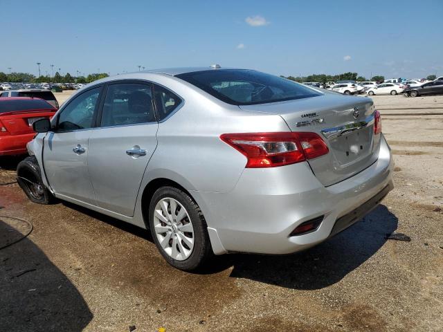 3N1AB7AP7HY234806 - 2017 NISSAN SENTRA S SILVER photo 2