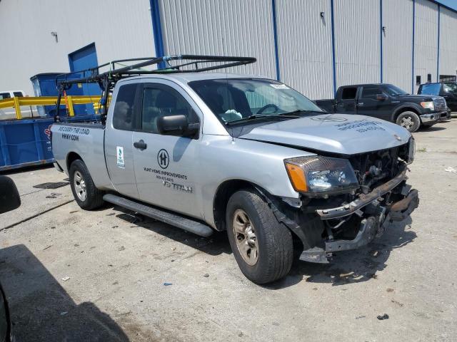 1N6BA06A35N554078 - 2005 NISSAN TITAN XE SILVER photo 4