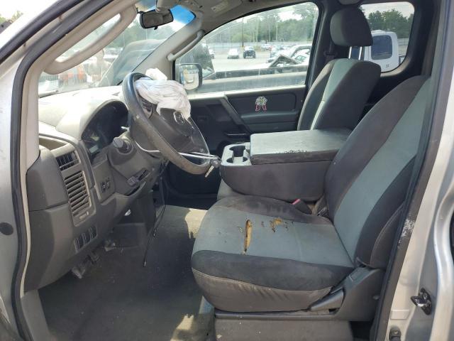 1N6BA06A35N554078 - 2005 NISSAN TITAN XE SILVER photo 7