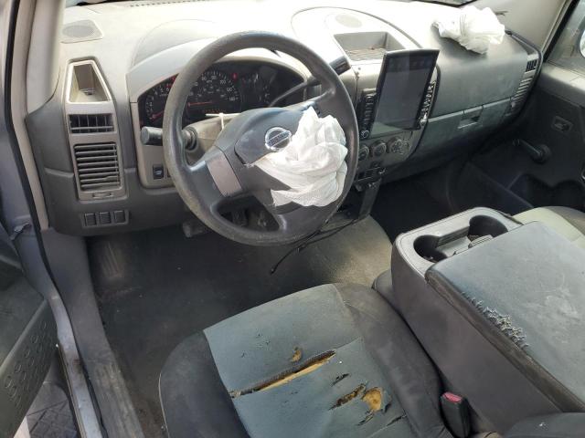 1N6BA06A35N554078 - 2005 NISSAN TITAN XE SILVER photo 8