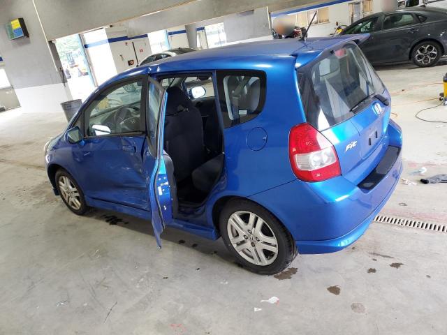 JHMGD37657S037217 - 2007 HONDA FIT S 蓝色 照片 2