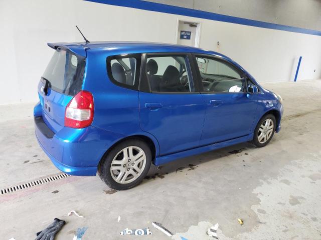 JHMGD37657S037217 - 2007 HONDA FIT S 蓝色 照片 3