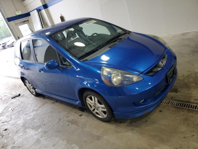 JHMGD37657S037217 - 2007 HONDA FIT S 蓝色 照片 4