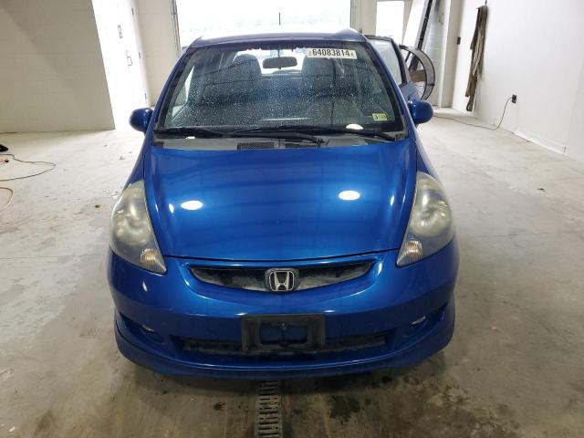 JHMGD37657S037217 - 2007 HONDA FIT S 蓝色 照片 5