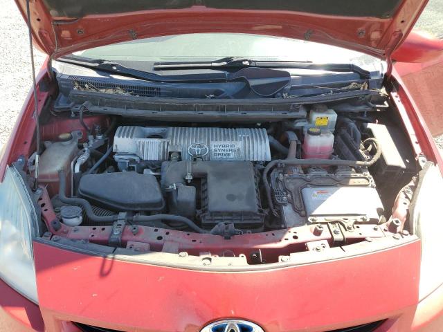 JTDKN3DU5A5121569 - 2010 TOYOTA PRIUS 勃艮第红 照片 11
