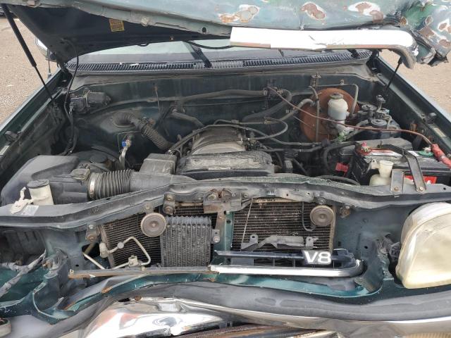 5TBRT3417YS012392 - 2000 TOYOTA TUNDRA ACCESS CAB მწვანე ფოტო 11