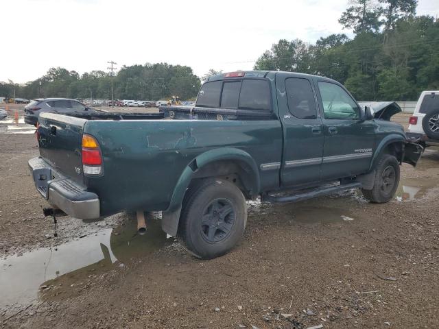 5TBRT3417YS012392 - 2000 TOYOTA TUNDRA ACCESS CAB მწვანე ფოტო 3