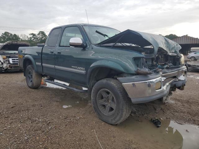 5TBRT3417YS012392 - 2000 TOYOTA TUNDRA ACCESS CAB მწვანე ფოტო 4