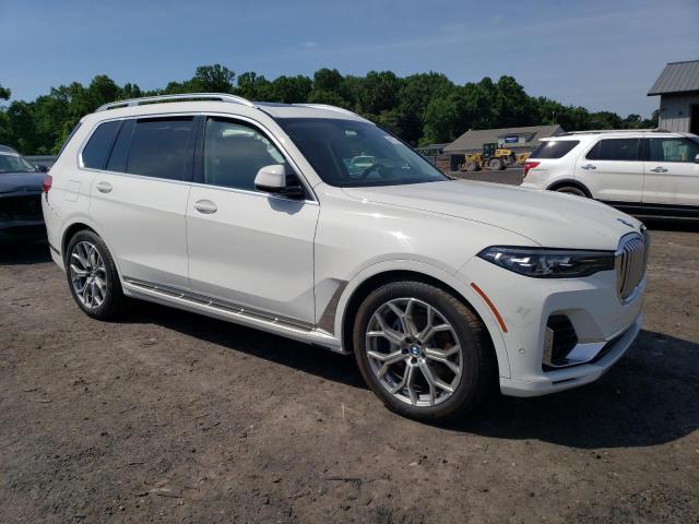 5UXCW2C03L9C10659 - 2020 BMW X7 XDRIVE40I WHITE photo 4